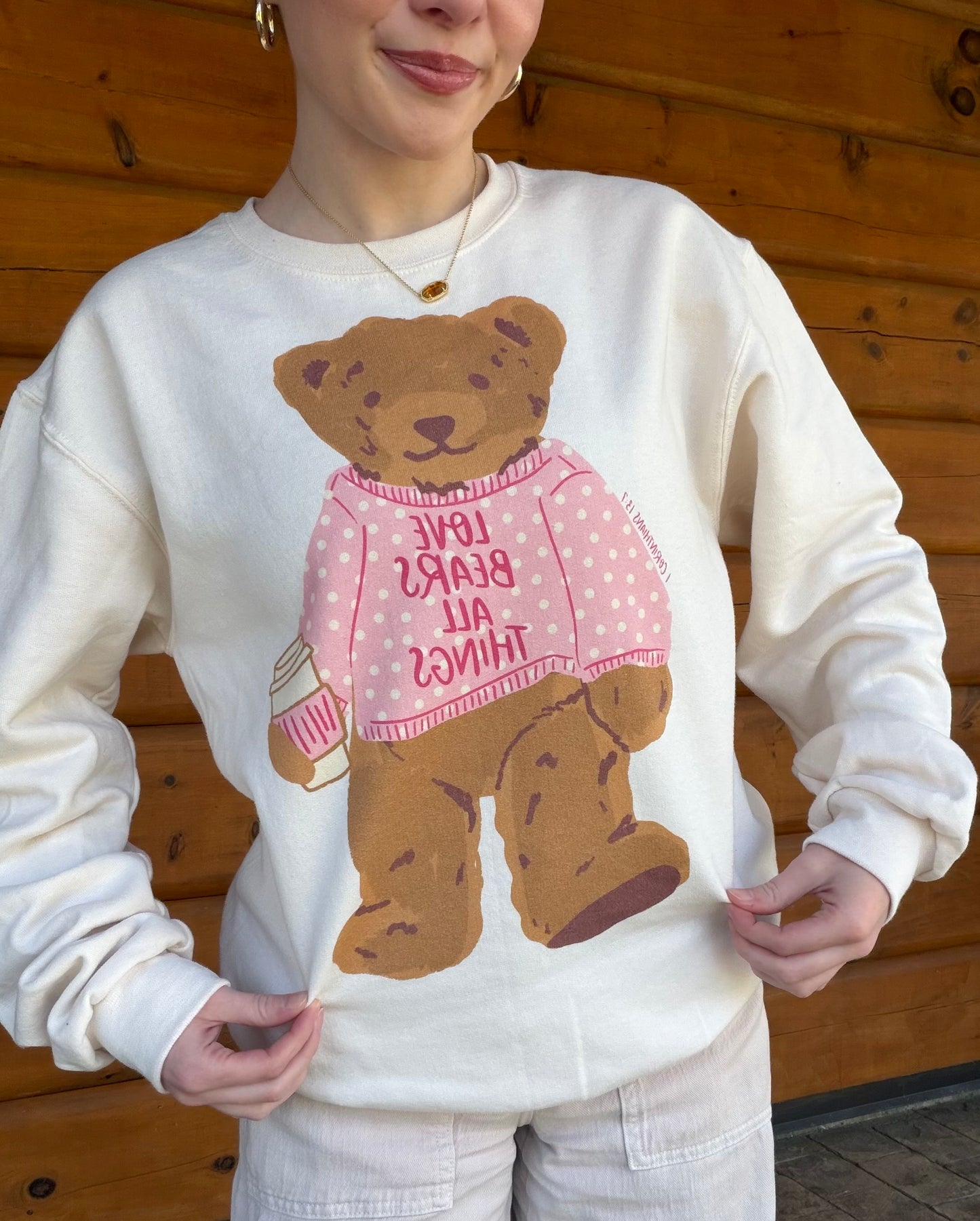 Love Bear Crewneck