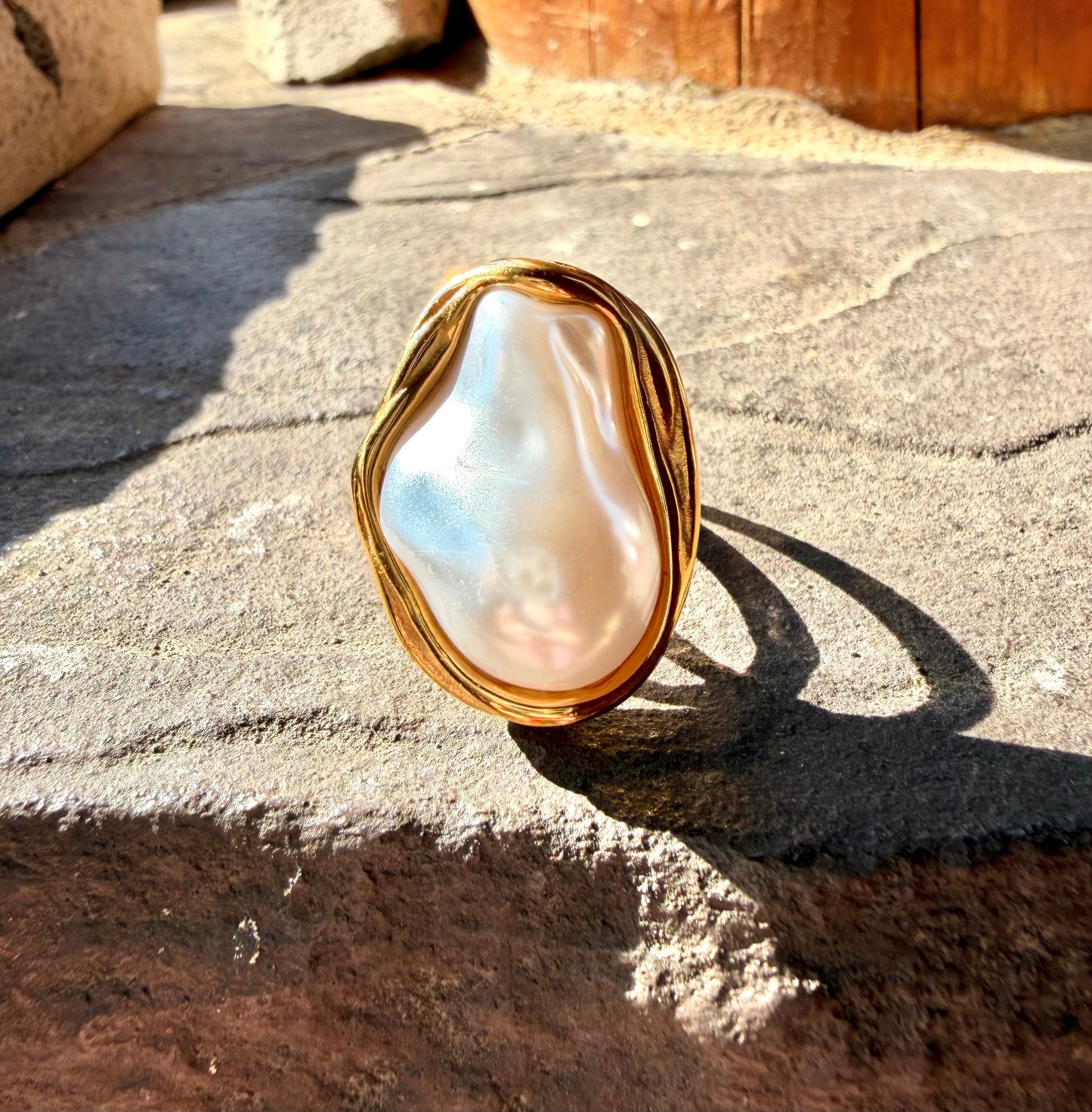 Classic Pearl Statement Ring