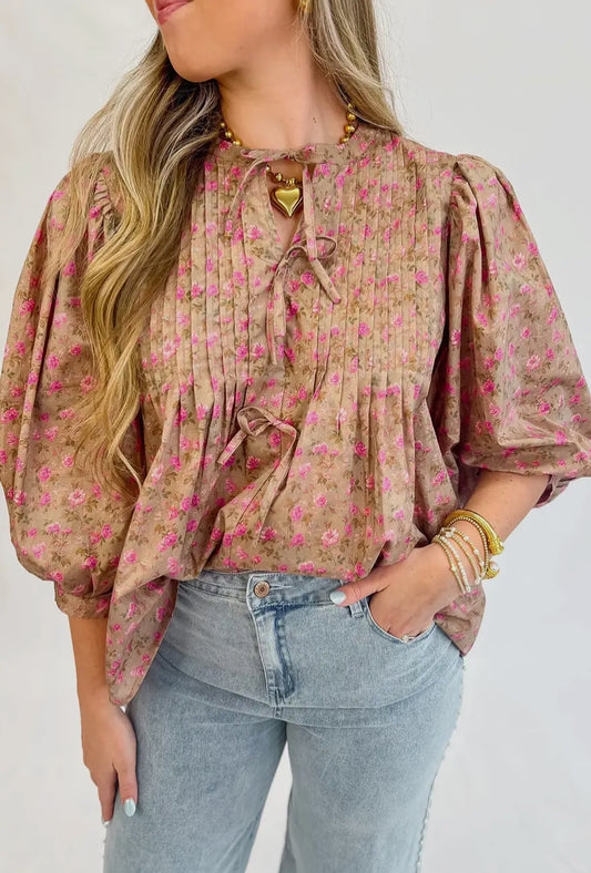Floral Summer Blouse