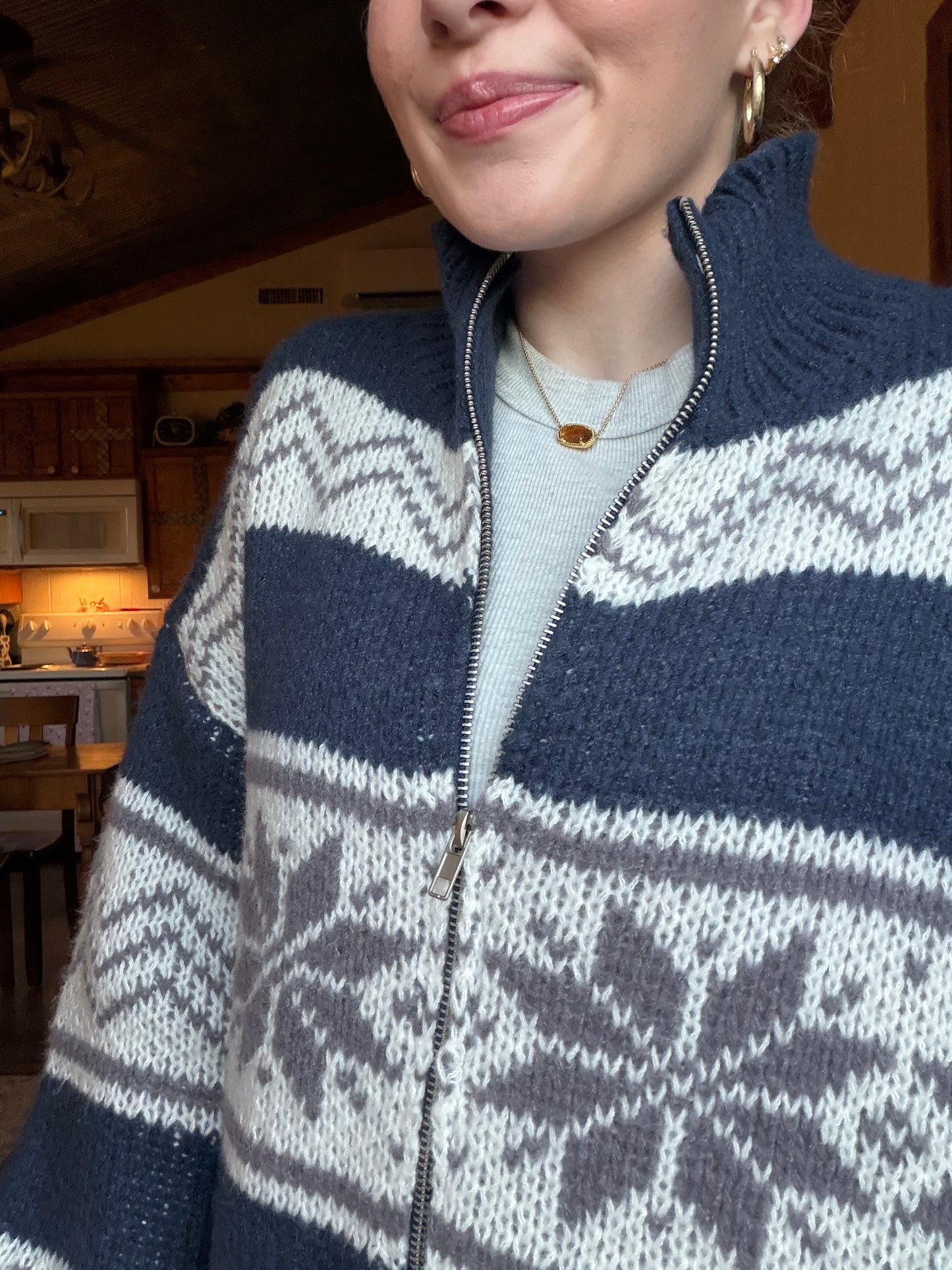 Aspen Zip Cardigan