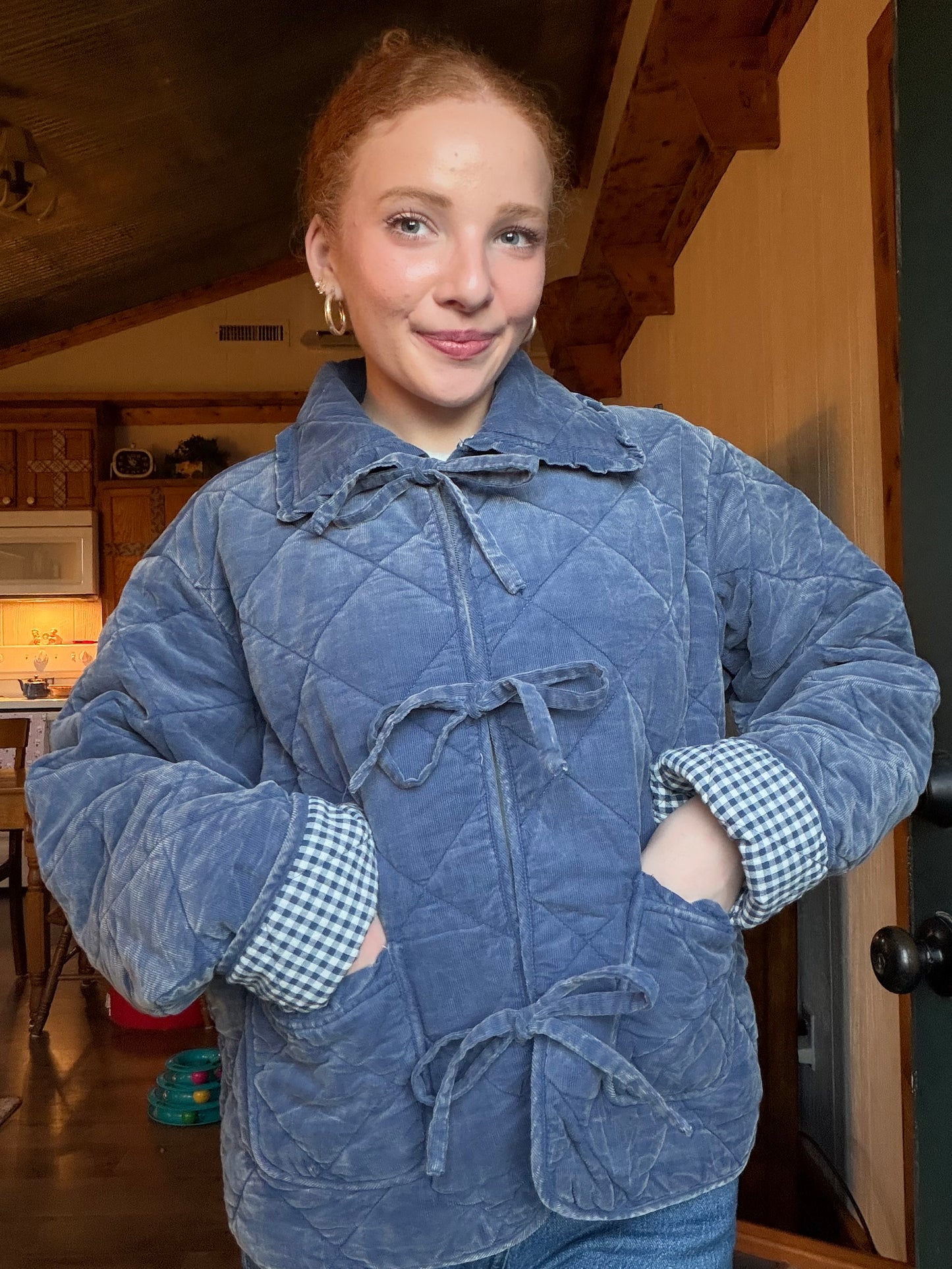 Indigo Patch Jacket