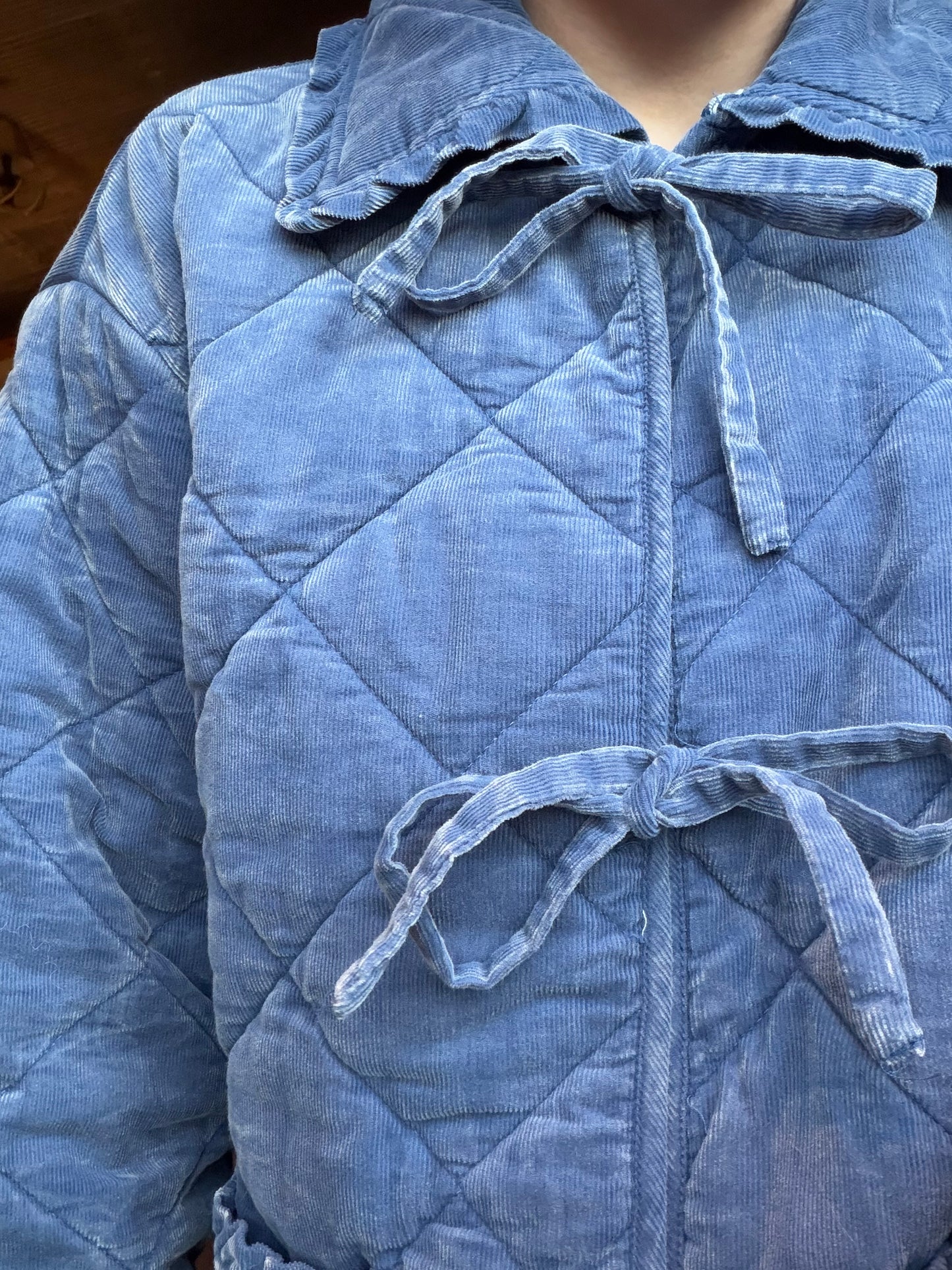 Indigo Patch Jacket