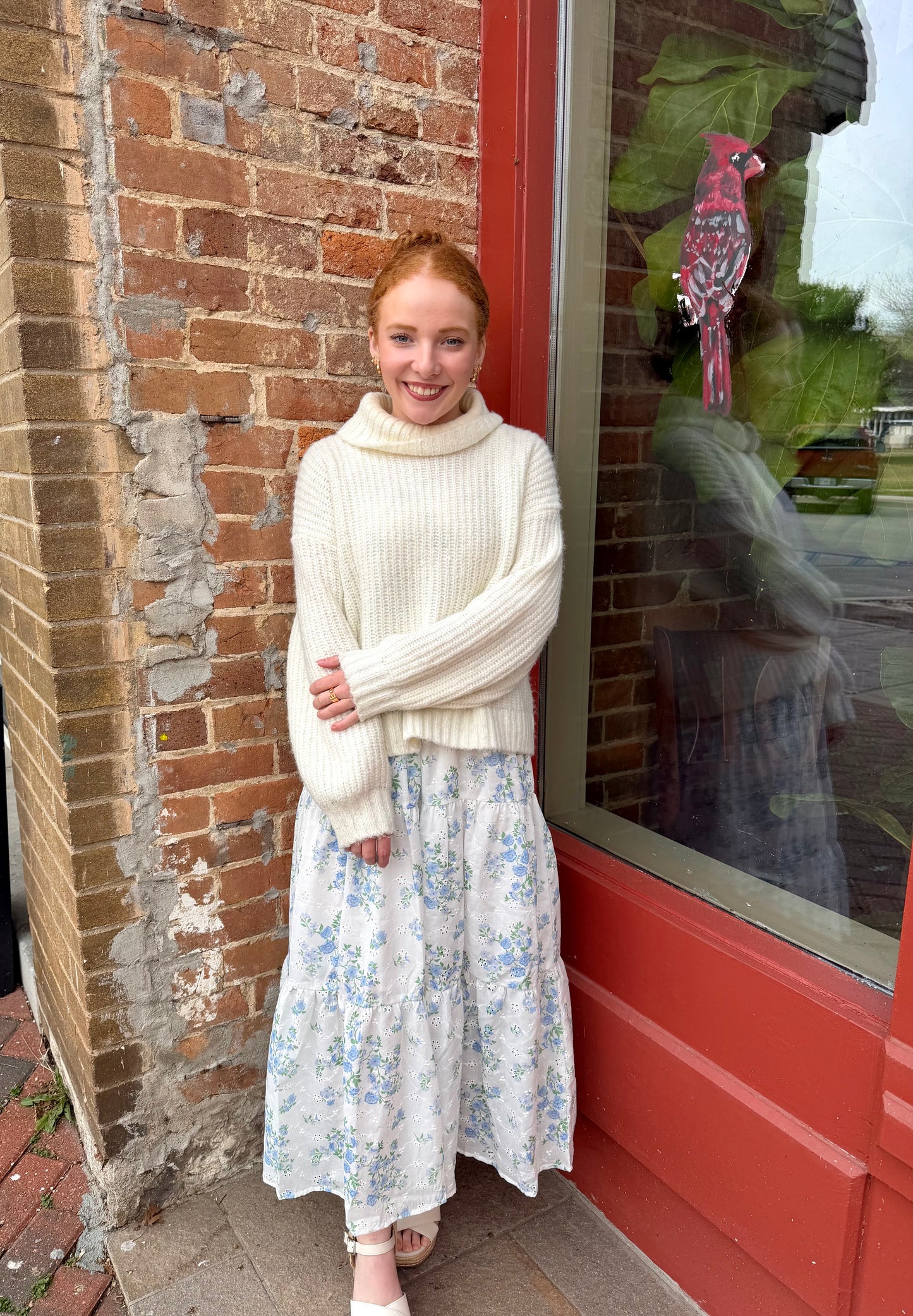 Soft Sky Maxi Dress