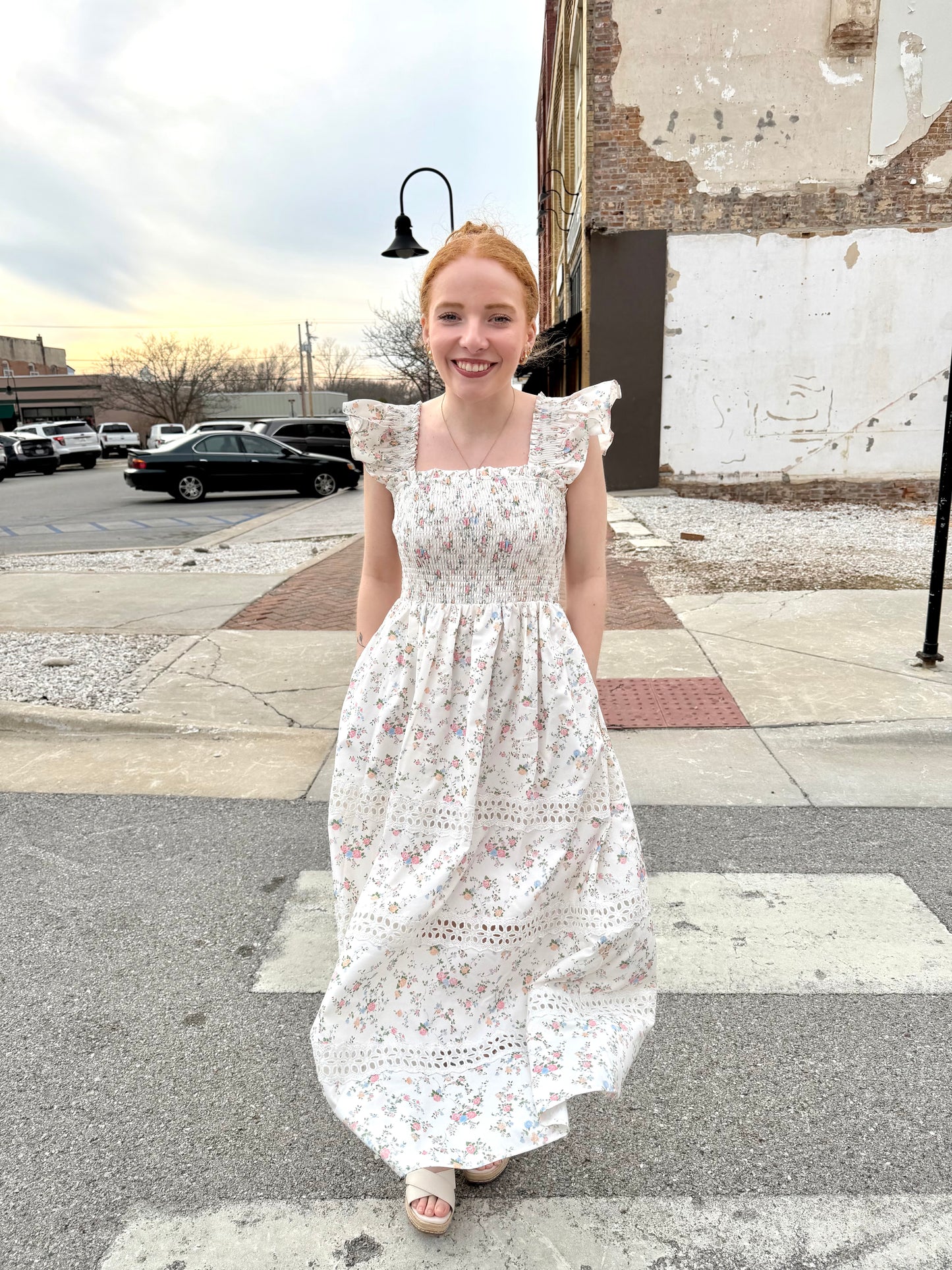 Spring Meadow Maxi Dress
